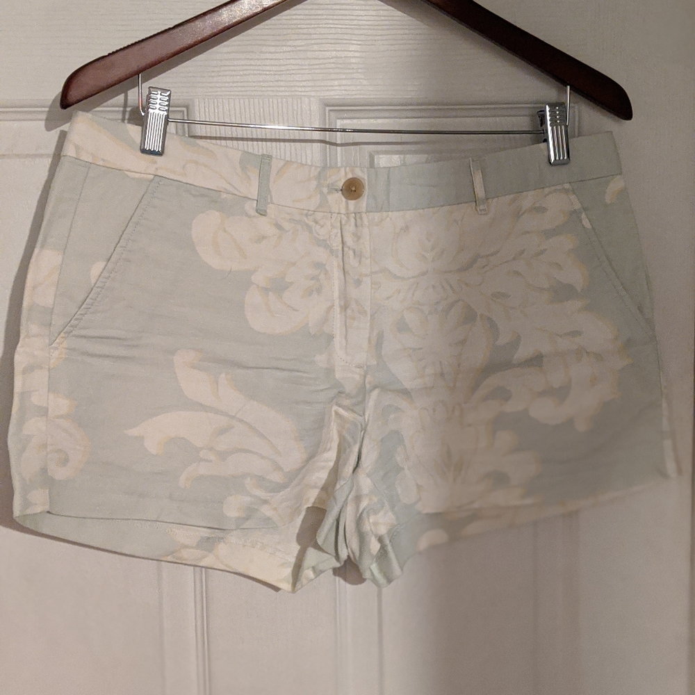 Gap Pale Blue Floral Shorts